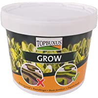 TOPBUXUS GROW - Abono- 5 kg para 100 m² de boj- adiós a las hojas amarillas- haz como los profesionales